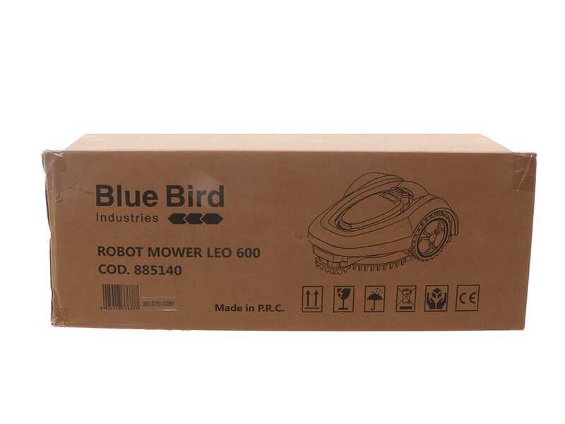 Blue Bird LEO 600 - Robot cortac&eacute;sped - Con cable perimetral - Bater&iacute;a de litio 28V 2 Ah
