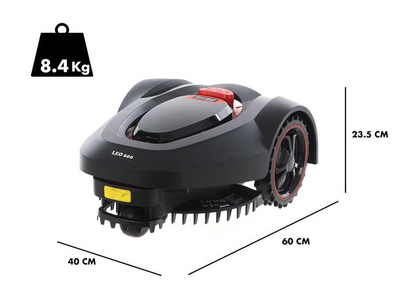 Blue Bird LEO 600 - Robot cortac&eacute;sped - Con cable perimetral - Bater&iacute;a de litio 28V 2 Ah