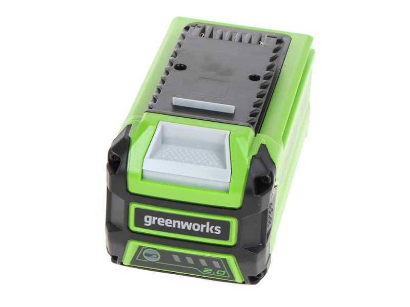Starter kit GreenWorks 40V 2Ah Bater&iacute;a + cargador