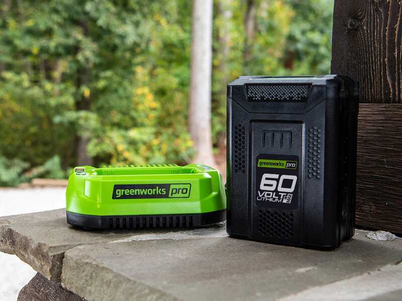 Greenworks GD60LM46SP - Cortac&eacute;sped de bater&iacute;a autopropulsado 60V 2Ah - Corte de 46 cm - &iexcl;Starter kit 60V 2Ah gratis!