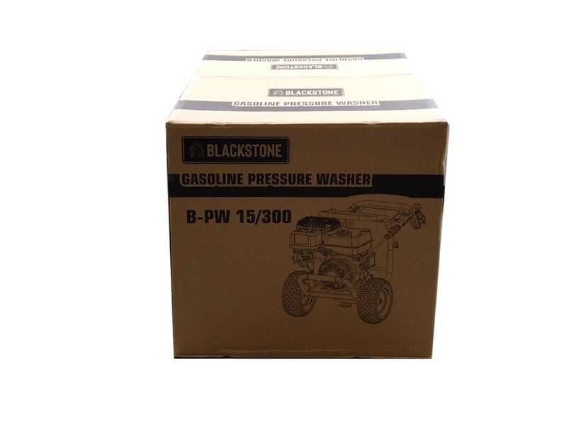 BlackStone B-PW 15/300 - Hidrolimpiadora de gasolina - 310 bar - 900 L/h - Motor Ducar DH420 - con bomba Annovi &amp; Reverberi