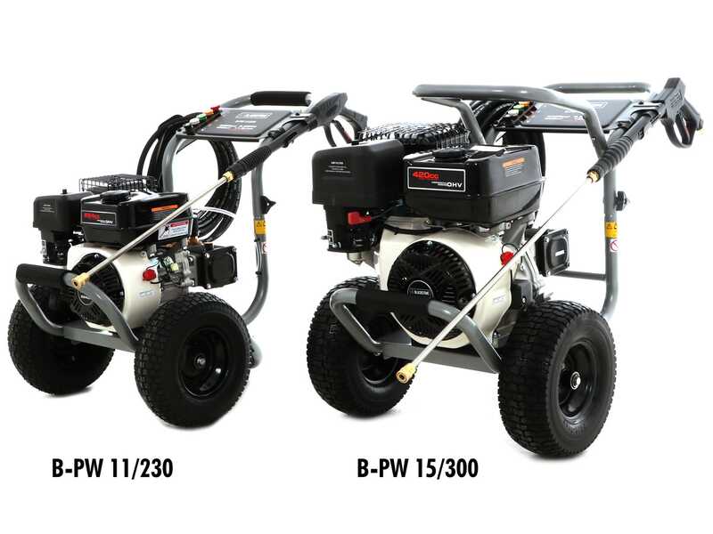 Hidrolimpiadora de gasolina Blackstone B-PW 15/300 con bomba Annovi &amp; Reverberi