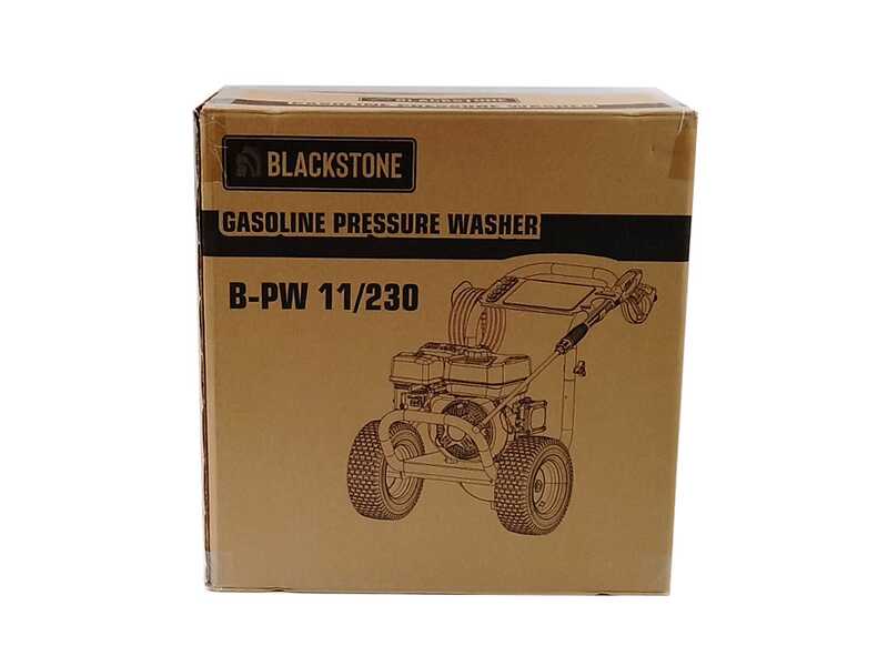 BlackStone B-PW 11/230 - Hidrolimpiadora de gasolina - 228 bar - 678 L/h - Motor DH225 - con bomba Annovi &amp; Reverberi