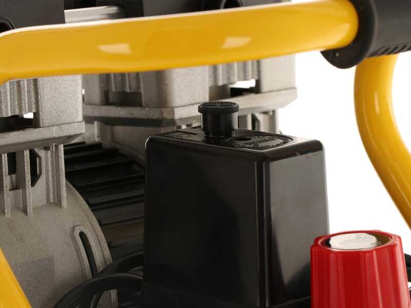 Stanley DST 150/8/50 - Compresor de aire el&eacute;ctrico vertical monof&aacute;sico, sin aceite - Motor 1.3 HP - 50 L