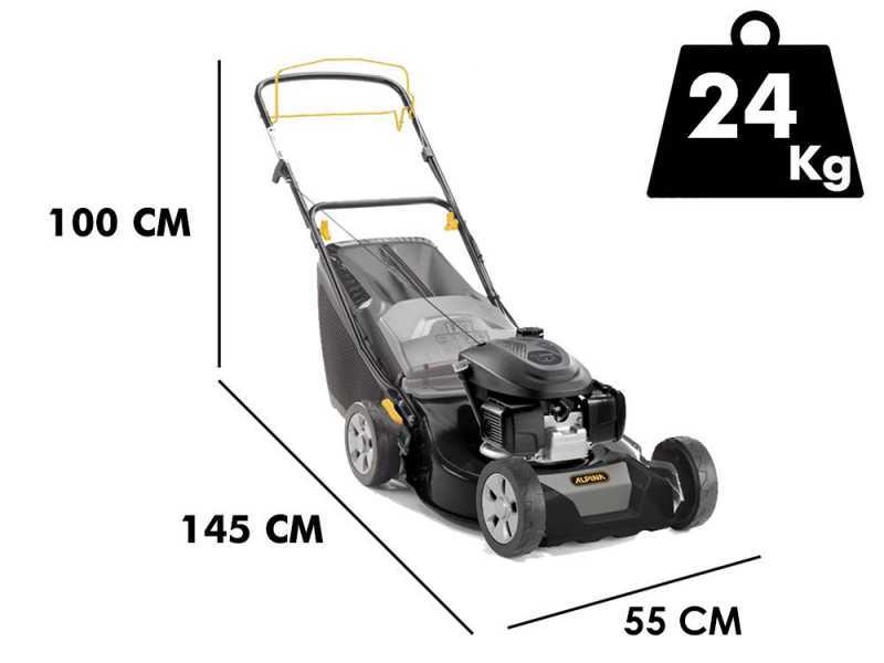 Cortac&eacute;sped autopropulsado  Alpina AL4 46 SH con motor de gasolina HONDA GCVx145 de 145 cc