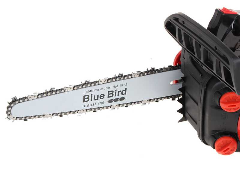 Blue Bird CSP 280TC -Motosierra de mezcla para poda - Espada Carving de 25 cm