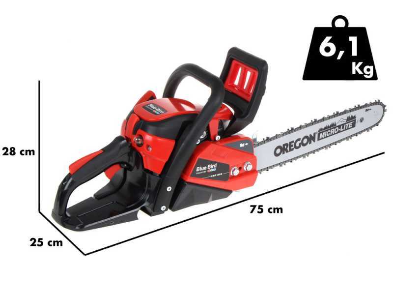 Blue Bird CSP 410 - Motosierra de mezcla de corte - Espada de 40 cm