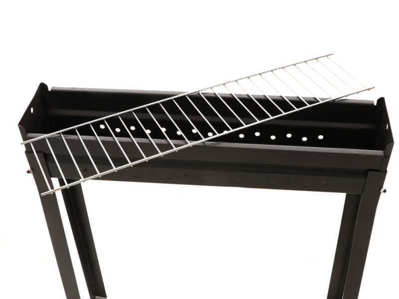 Seven Italy BBQ-60 Classic - Barbacoa de carb&oacute;n para pinchos - 60x15cm