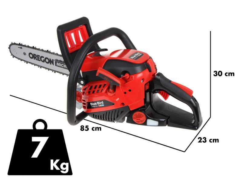 Blue Bird CSP 500 - Motosierra de mezcla de corte - Espada de 45 cm