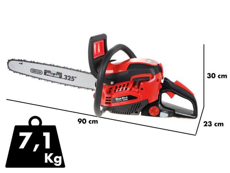 Blue Bird CSP 550 - Motosierra de mezcla de corte - Espada de 50 cm