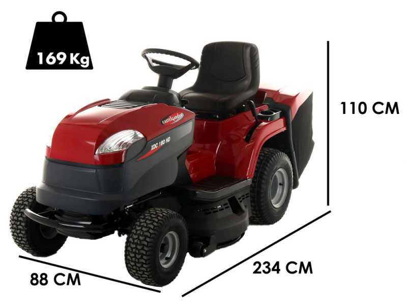 Tractor cortac&eacute;sped CastelGarden XDC 180 HD - cambio hidrost&aacute;tico - recogedor