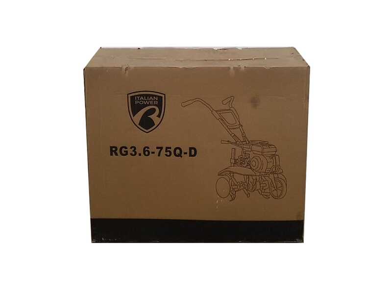 Italian Power RG3.6-75 - Motoazada de gasolina 7 HP de 212cc