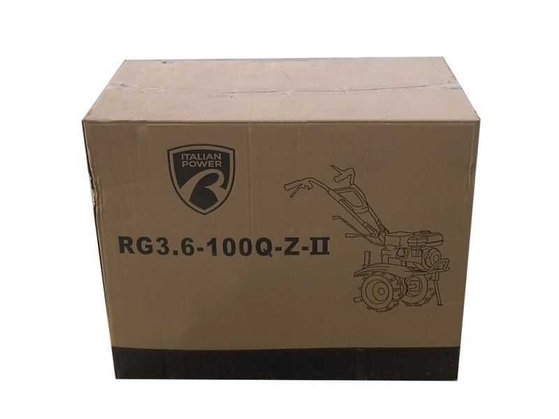 Italian Power RG3.6-100 - Motoazada de gasolina 7 HP de 212cc