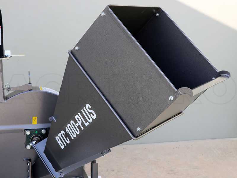 BlackStone BTC 100-PLUS - Biotrituradora para tractor - Transmisi&oacute;n por correa