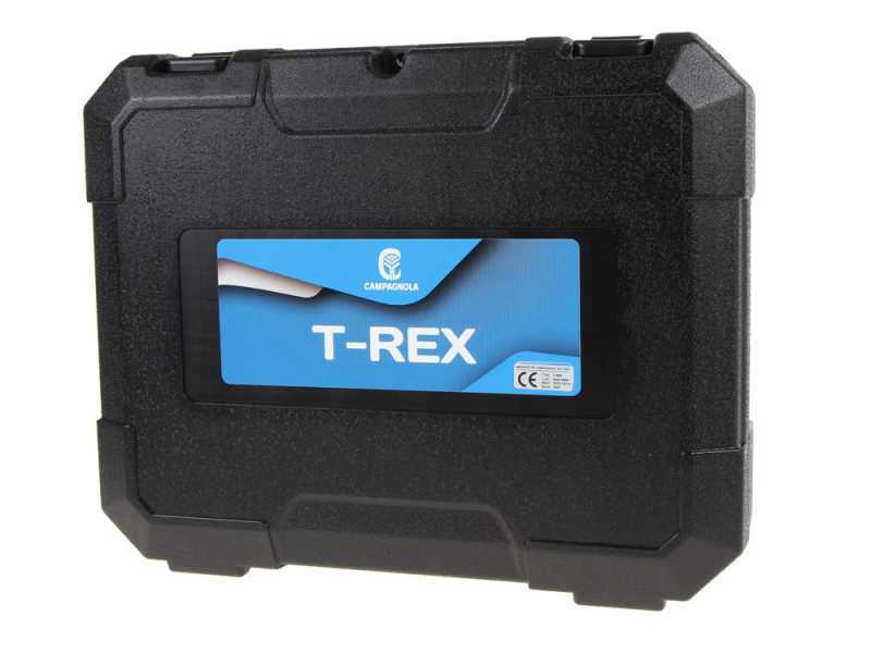 Podadora manual el&eacute;ctrica de bater&iacute;a Campagnola T-Rex - 1 bater&iacute;a de 4 Ah + 1 bater&iacute;a de 2,5 Ah