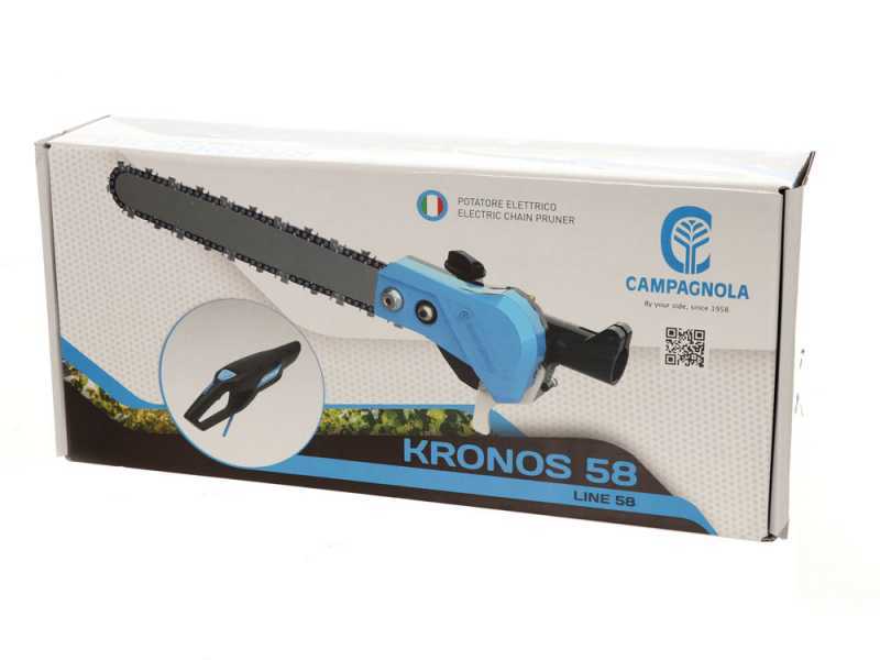 Podadora Campagnola Kronos con p&eacute;rtiga fija de carbono de 60 cm - Line 58 - Bater&iacute;a Li-ion 700 de 14 Ah