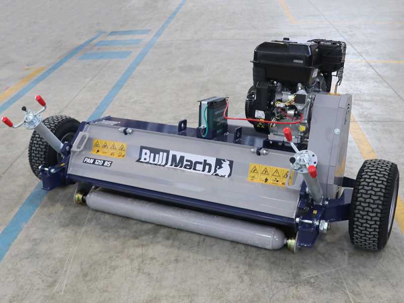BullMach PAN 120 BS - Desbrozadora de arrastre para quad - B&amp;S XR2100