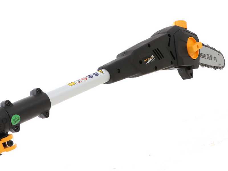 Podadora de bater&iacute;a telesc&oacute;pica multifunci&oacute;n Alpina AMT 20 Li - bater&iacute;a 20V 4Ah