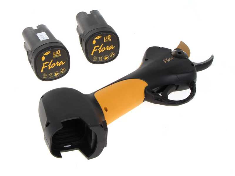 Agritec Flora PC32 - Tijeras el&eacute;ctricas de poda - 2x 14.4V 2.5 Ah