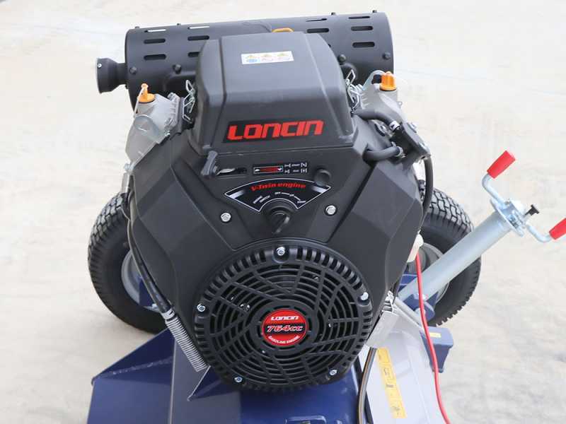 BullMach PAN 150 L - Desbrozadora de arrastre para quad - Loncin LC2V80FD