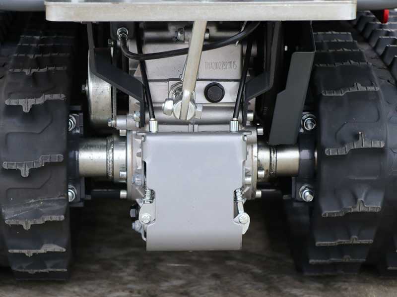 Zanon BC 90 Cingo - Biotrituradora autopropulsada con orugas sobre carretilla - Motor Honda GX390