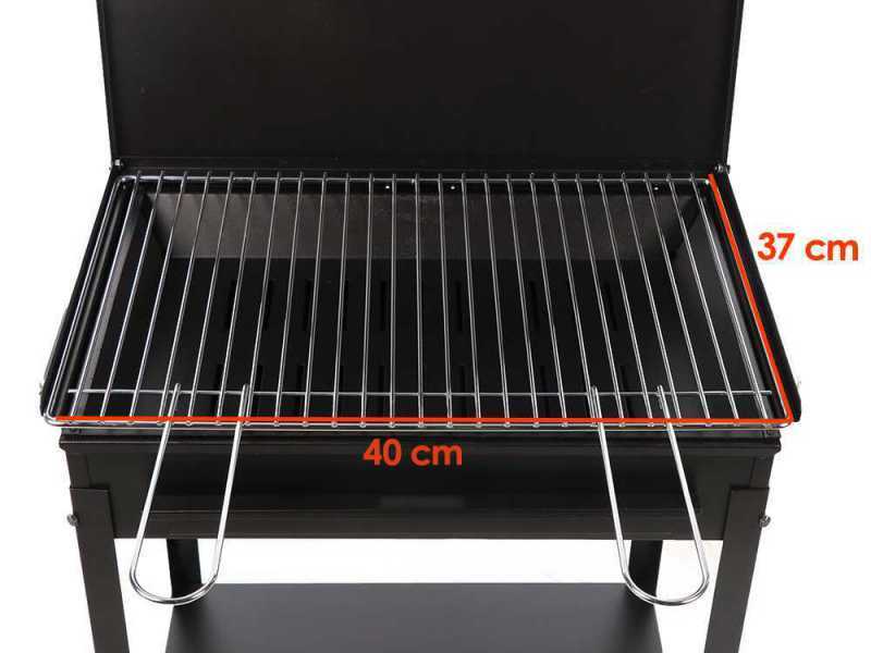 Mille Stromboli Small - Barbacoa de carb&oacute;n de hierro artesanal - 40x28cm