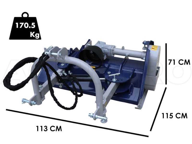 BullMach Ermes 95 SH - Trituradora para tractor - Serie ligera - Desplazamiento hidr&aacute;ulico