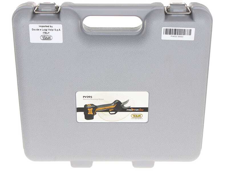 Volpi PV295 - Tijeras el&eacute;ctricas de poda - 2x 14,4 V 2,5 Ah - Di&aacute;metro de corte 25 mm
