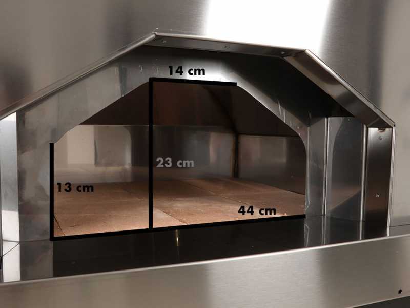 Horno de leña Seven Italy Rossella 100x85x200 , en oferta en AgriEuro