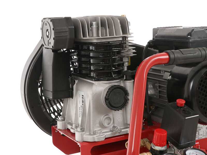 Fini Advanced MK 103-90V-3M - Compresor de aire el&eacute;ctrico monof&aacute;sico - Motor 3 HP - 90 L