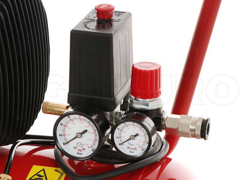 Fini Amico 25/SF2500 - Compresor de aire el&eacute;ctrico monof&aacute;sico - Motor 2 HP - 24 L