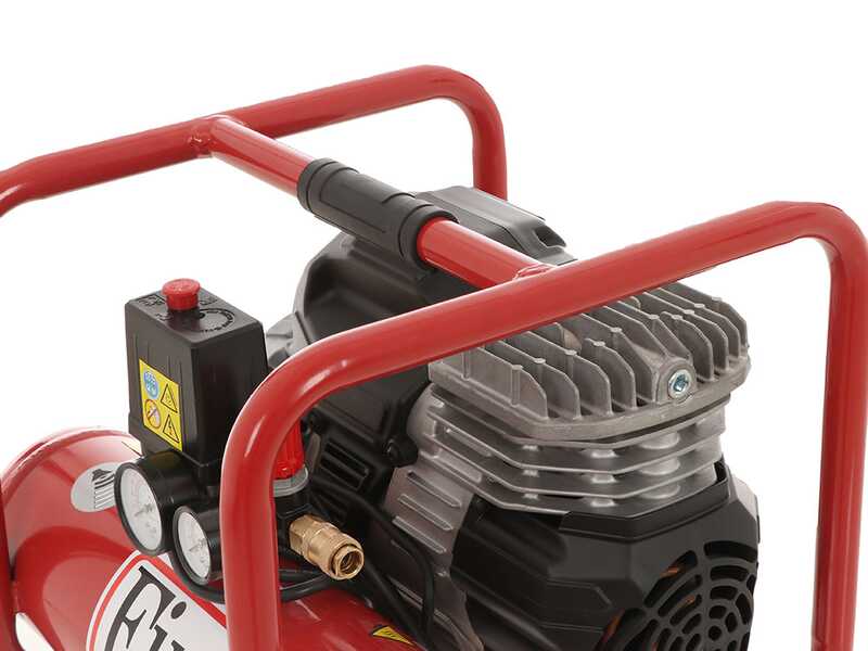 Fini Scout 6/244 - Compresor de aire el&eacute;trico port&aacute;til monof&aacute;sico - Motor 1.5 HP - 6 L