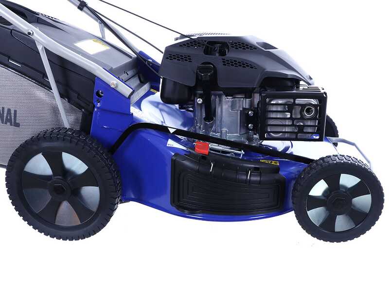 Cortac&eacute;sped de gasolina autopropulsado Marina Systems YLM 354 S - Corte 52 cm - motor Yamaha MA190 - 4 en 1