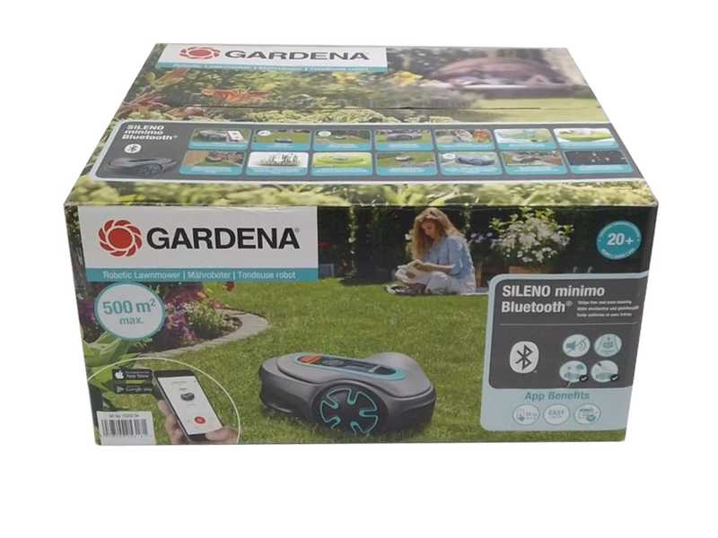 Gardena SILENO minimo 500 - Robot cortac&eacute;sped - Con cable perimetral