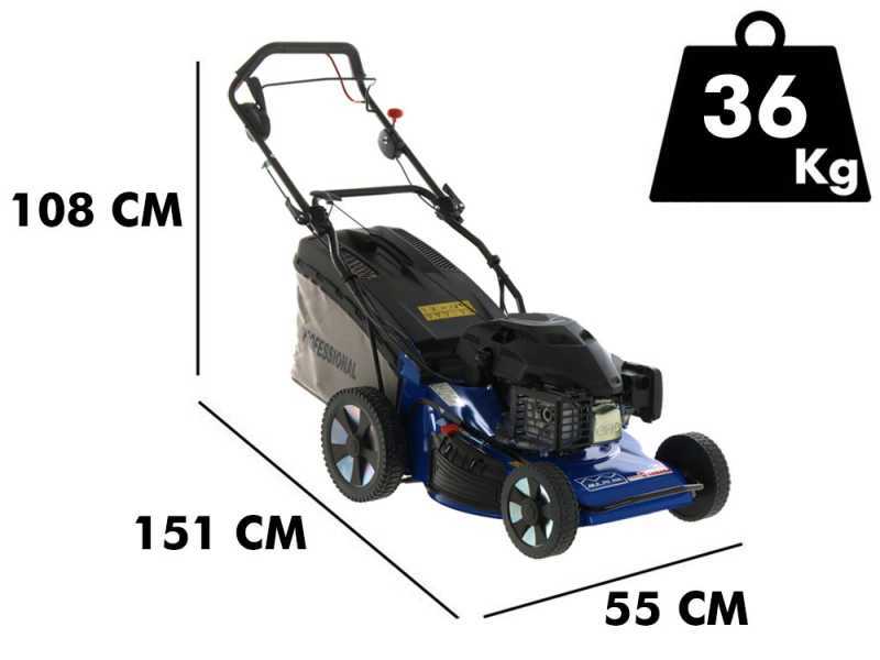 Cortac&eacute;sped de gasolina autopropulsado Marina Systems YLM 354 S BBC - Corte 52 cm - motor Yamaha MA190 - 4 en 1