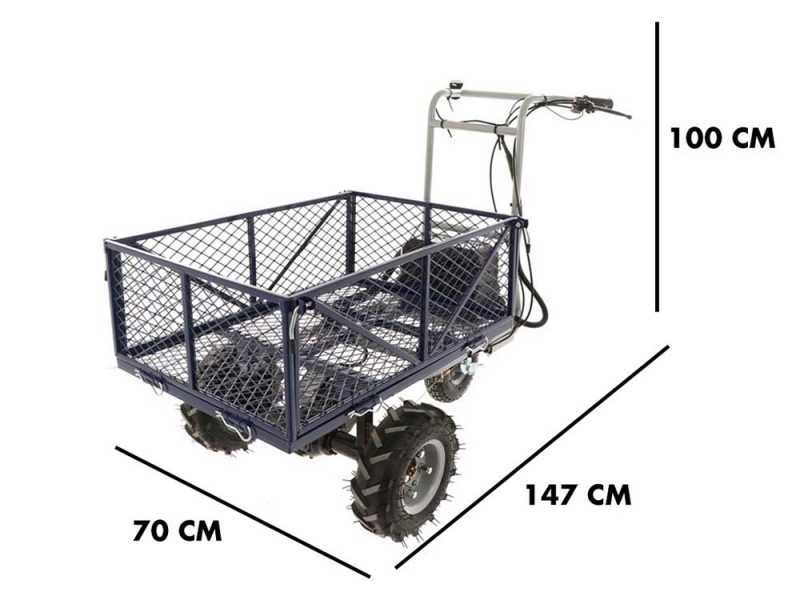 Carretilla de bater&iacute;a BullMach Helios 230 O con 2 bater&iacute;as 48V 2Ah