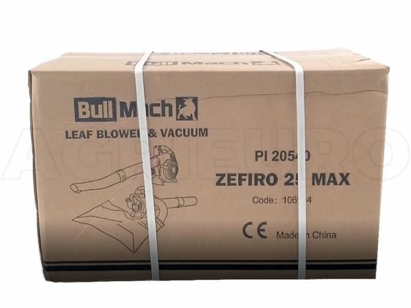 Soplador-Aspirador BullMach ZEFIRO 25 MAX - con motor de mezcla 25.4 cc