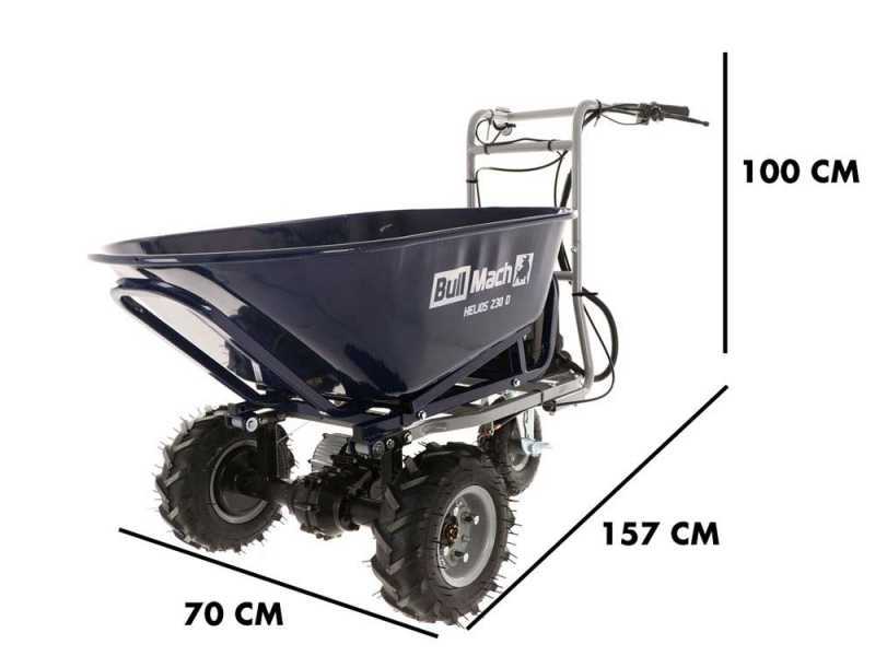 Carretilla de bater&iacute;a BullMach Helios 230 D con 2 bater&iacute;as 48V 2Ah