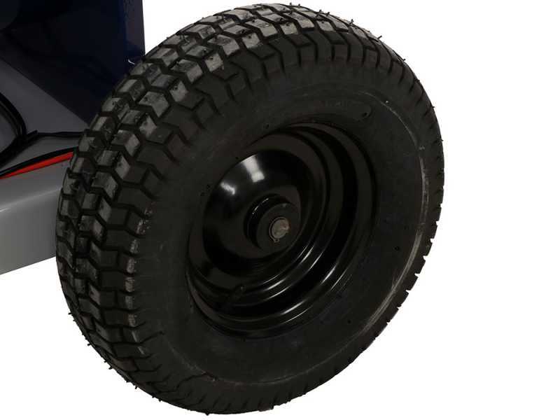 BullMach ZEUS 120 LE - Biotrituradora de gasolina profesional - motor de gasolina 15 HP con arranque el&eacute;ctrico