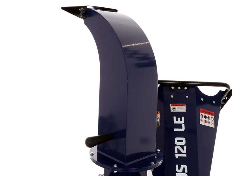 BullMach ZEUS 120 BSE - Biotrituradora de gasolina profesional - Motor B&amp;S XR2100 13.5 HP con arranque el&eacute;ctrico