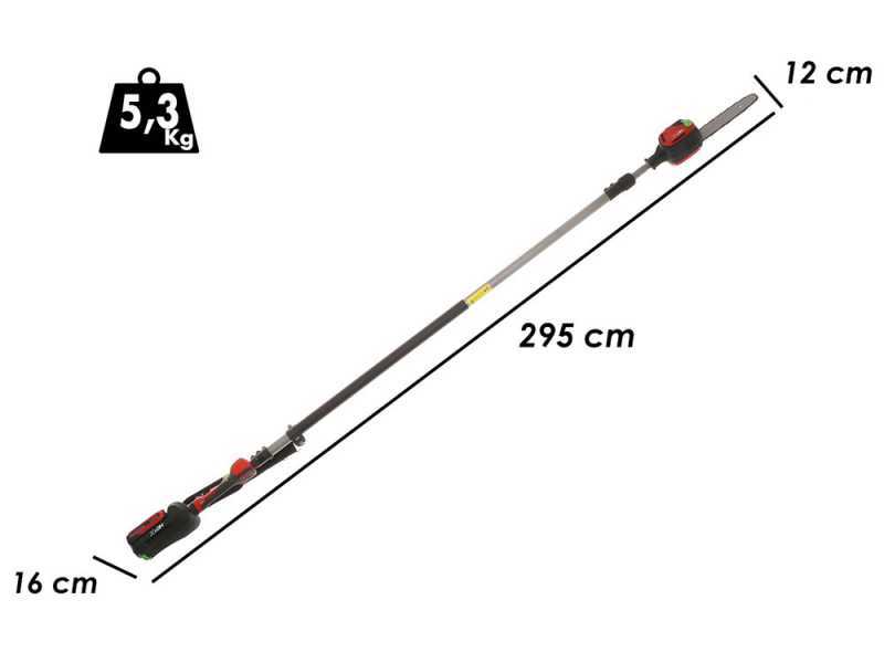Podadora de altura HENX H36GZ12040 - 40V - SIN CARGADOR NI BATER&Iacute;A
