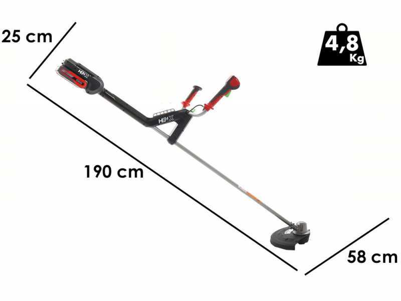 Henx H36DCU350 - Desbrozadora de bater&iacute;a - 40V - BATER&Iacute;A Y CARGADOR NO EST&Aacute;N INCLUIDOS