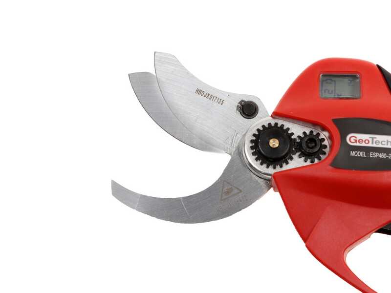 Tijeras el&eacute;ctricas de poda GeoTech Pro ESP-460-2 EVO - Bater&iacute;a de 43.2V y 4Ah - Di&aacute;metro de corte 40 mm