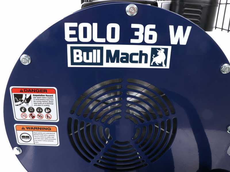 BullMach EOLO 36 W - Soplador de gasolina con ruedas - Rato 7 HP