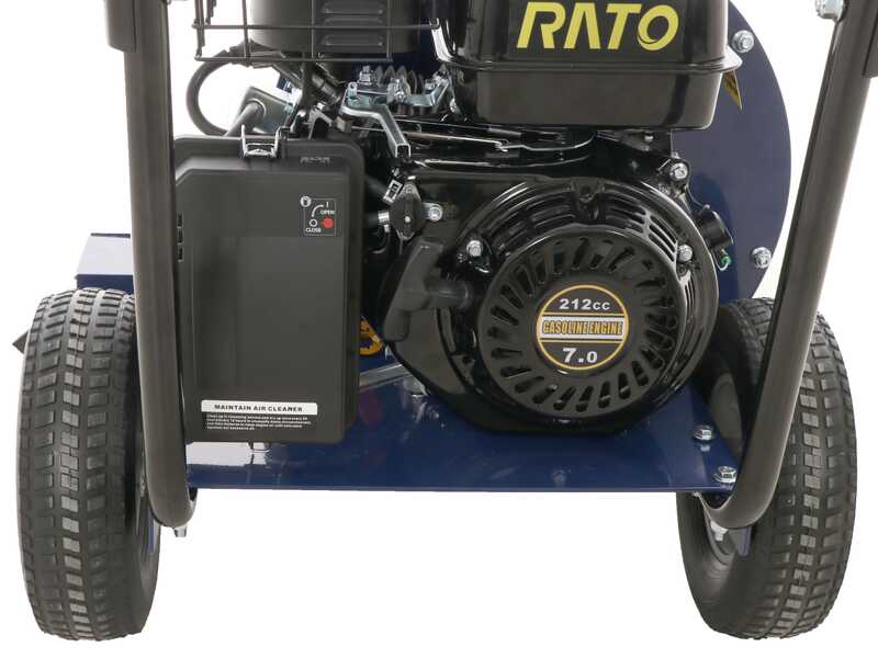 BullMach EOLO 36 W - Soplador de gasolina con ruedas - Rato 7 HP