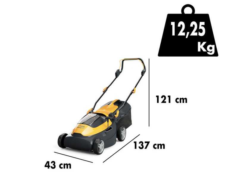 Stiga Collector 140 AE Kit - Cortac&eacute;sped de bater&iacute;a - 2x20V/4.0Ah - Corte 38 cm