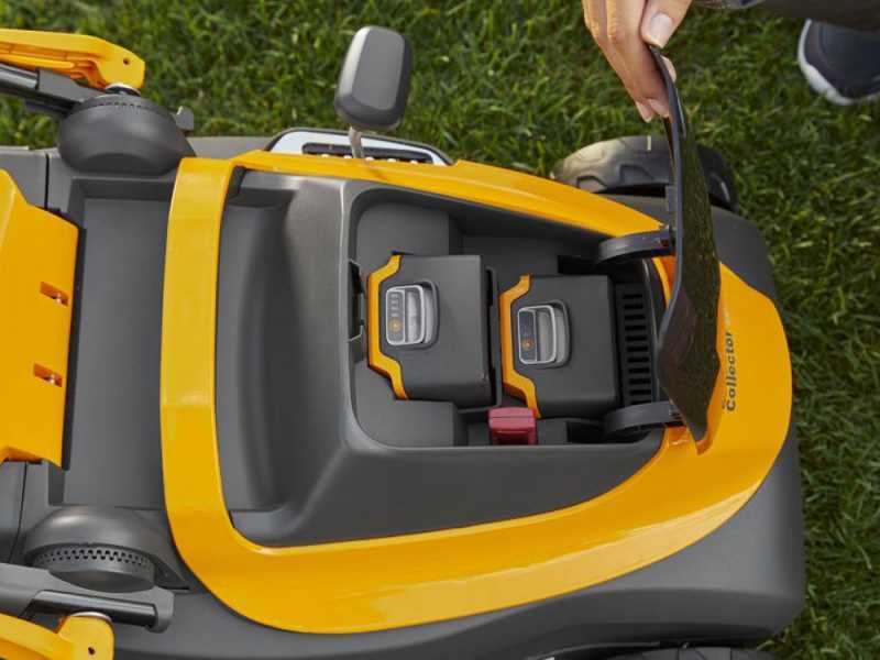 Stiga Collector 140 AE Kit - Cortac&eacute;sped de bater&iacute;a - 2x20V/4.0Ah - Corte 38 cm