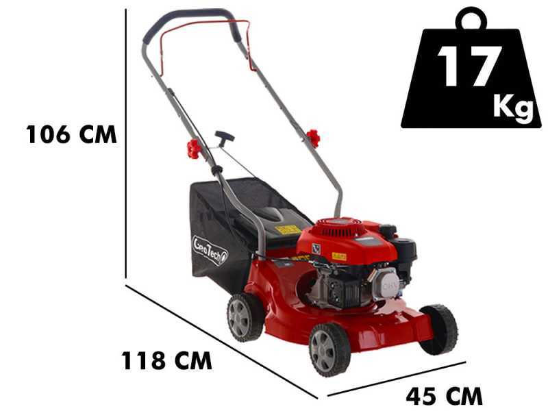 Cortac&eacute;sped de gasolina GeoTech P40-130B EVO con motor GeoTech de 132 cc