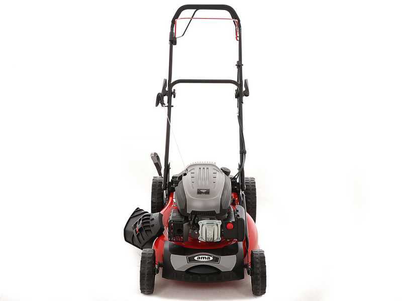 Cortac&eacute;sped autopropulsado Ama TRX 511 - 4 en 1: recogida, mulching, salida lateral y trasera