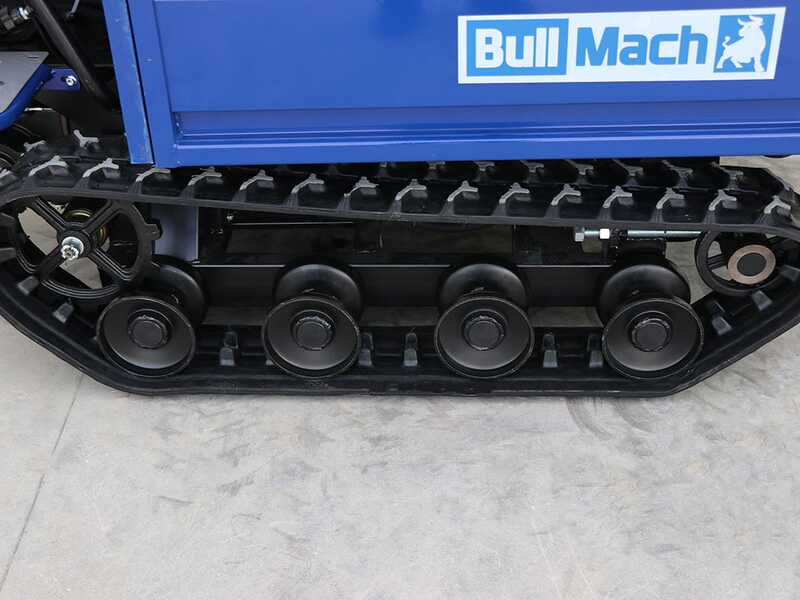 Carretilla de orugas BullMach Helios 500 E - Caj&oacute;n hidr&aacute;ulico extensible 500 Kg
